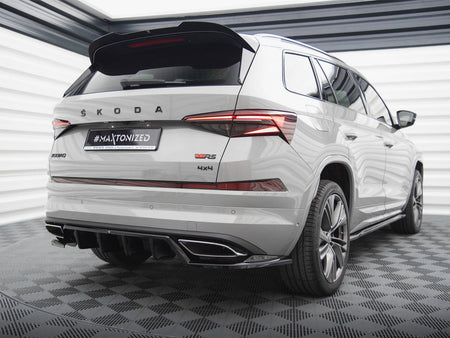 Rear Splitter (Vertical Bars) Skoda Kodiaq RS Mk1 Facelift