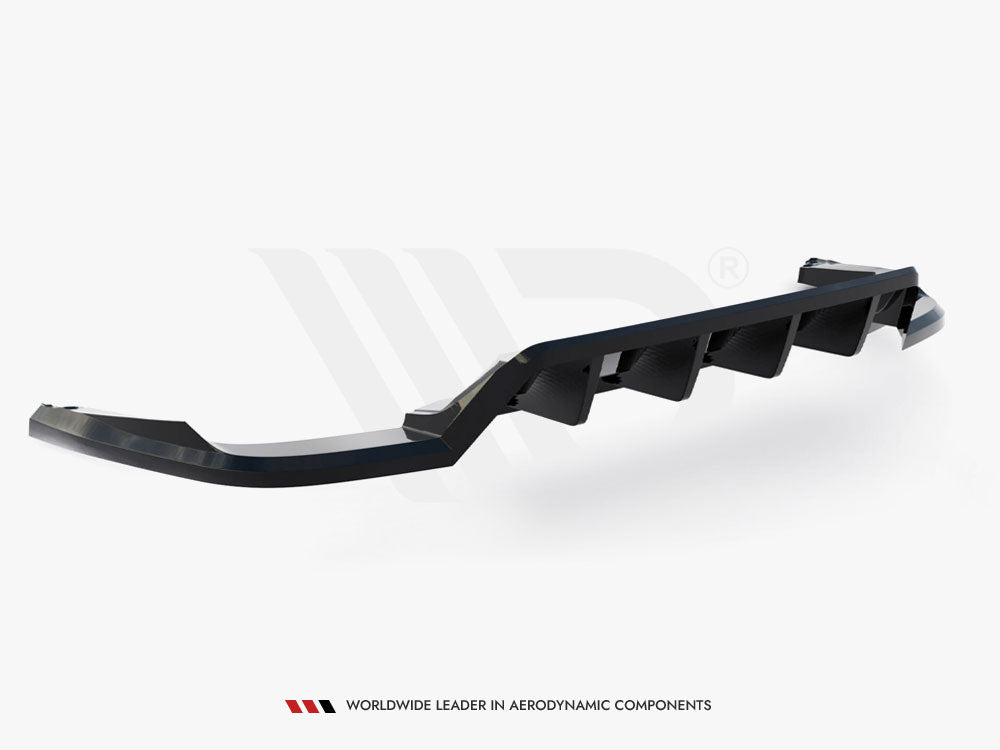 Maxton Design Rear Splitter (Vertical Bars) Skoda Kodiaq RS Mk1 Facelift - SK-KO-1F-RS-RD1G+RD2G - Image 7