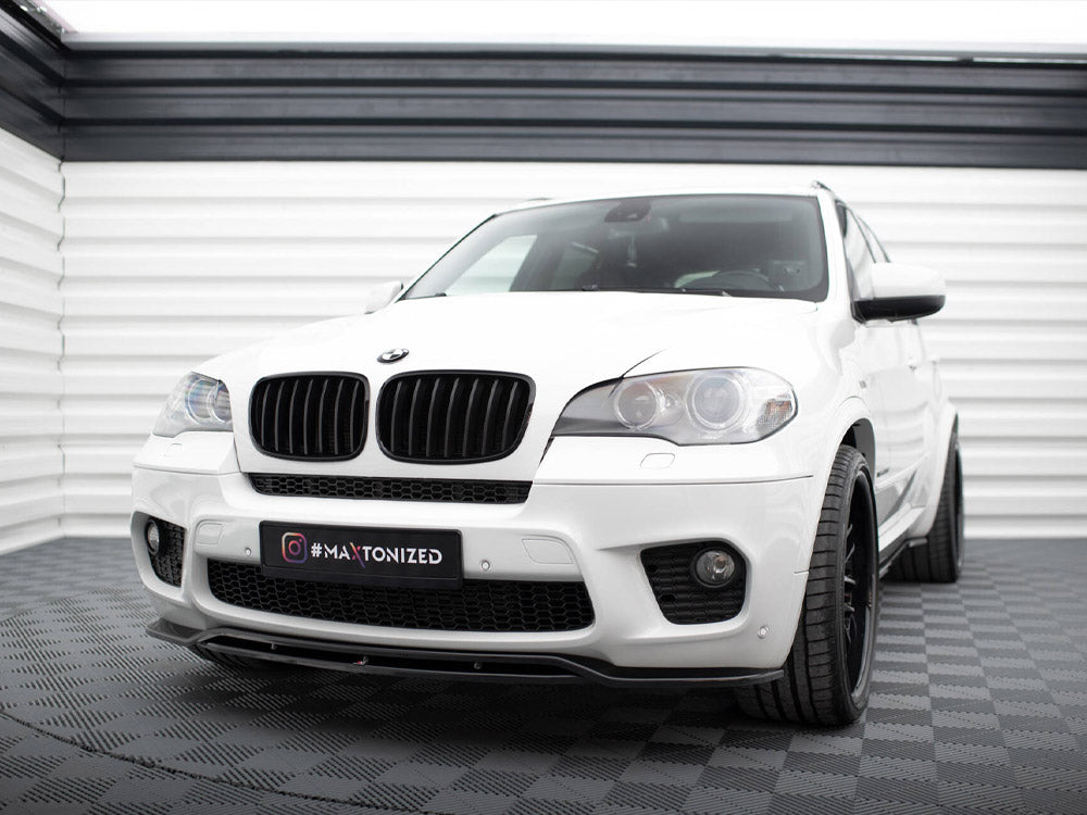 Maxton Design Front Splitter BMW X5 E70 Facelift M Sport - BM-X5-70F-MPACK-FD1+FD1RG - Image 2
