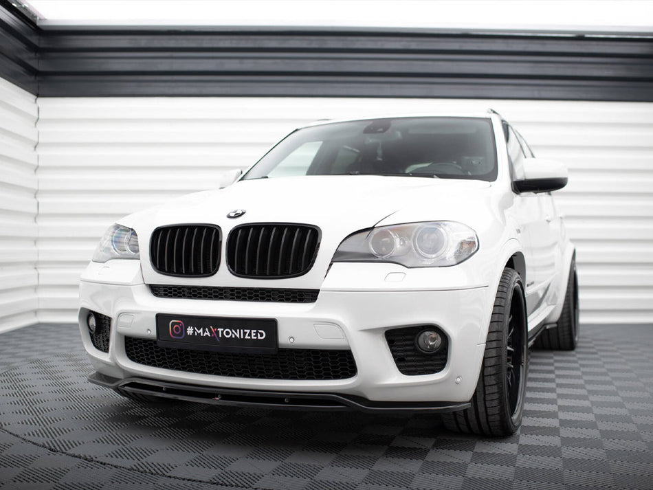 Maxton Design Front Splitter BMW X5 E70 Facelift M Sport - BM-X5-70F-MPACK-FD1+FD1RG - Image 2
