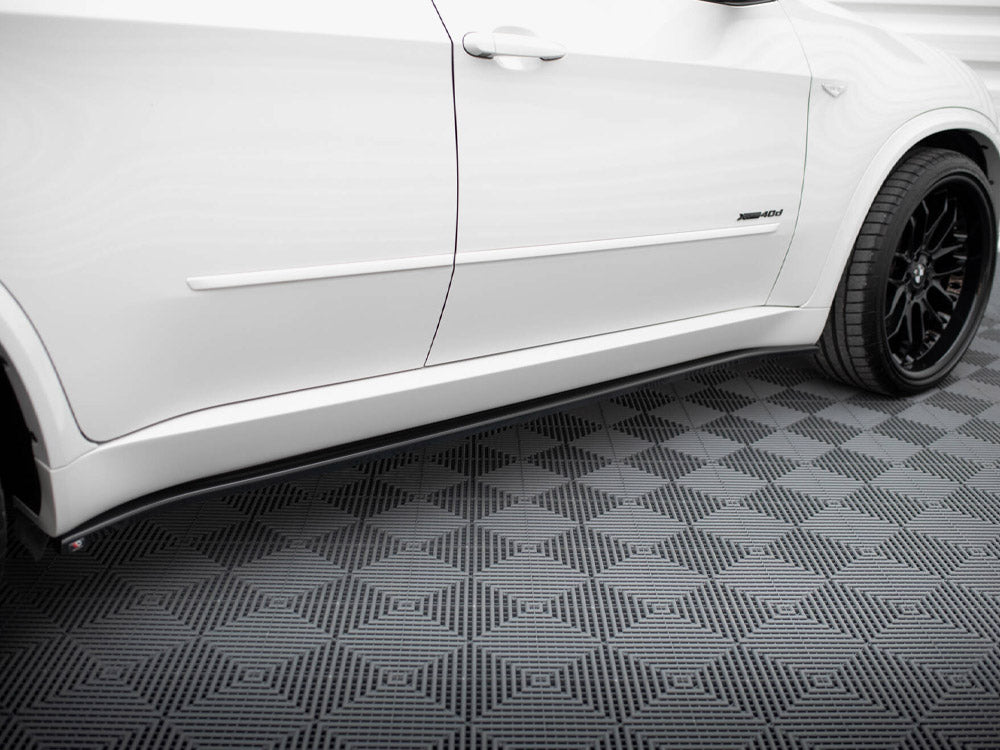 Maxton Design Side Skirts Diffusers BMW X5 E70 Facelift M Sport - BM-X5-70F-MPACK-SD1G - Image 3