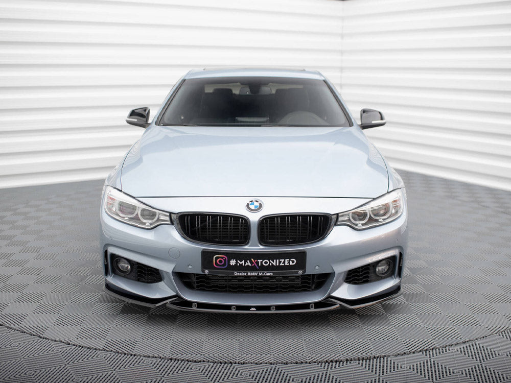 Maxton Design Front Splitter V.3 BMW 4 Coupe / Gran Coupe / Cabrio M-Pack F32 / F36 / F33 - BM-4-F32-MPACK-FD3G - Image 3