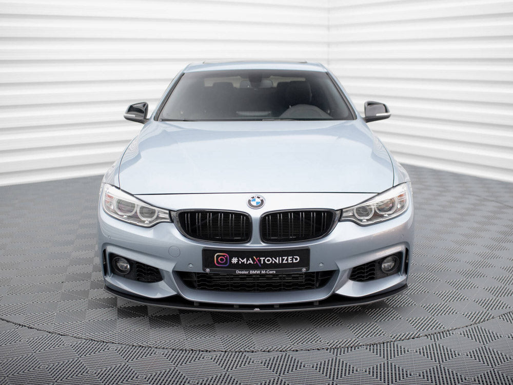 Maxton Design Street PRO Front Splitter BMW 4 Coupe / Gran Coupe / Cabrio M-Pack F32 / F36 / F33 - BM4F32MPACKCNC-FD4B - Image 3