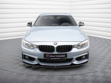 Maxton Design Street PRO Front Splitter BMW 4 Coupe / Gran Coupe / Cabrio M-Pack F32 / F36 / F33 - BM4F32MPACKCNC-FD4B - Image 3
