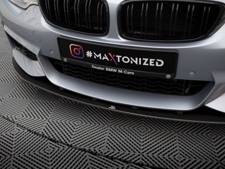 Street PRO Front Splitter BMW 4 Coupe / Gran Coupe / Cabrio M-Pack F32 / F36 / F33