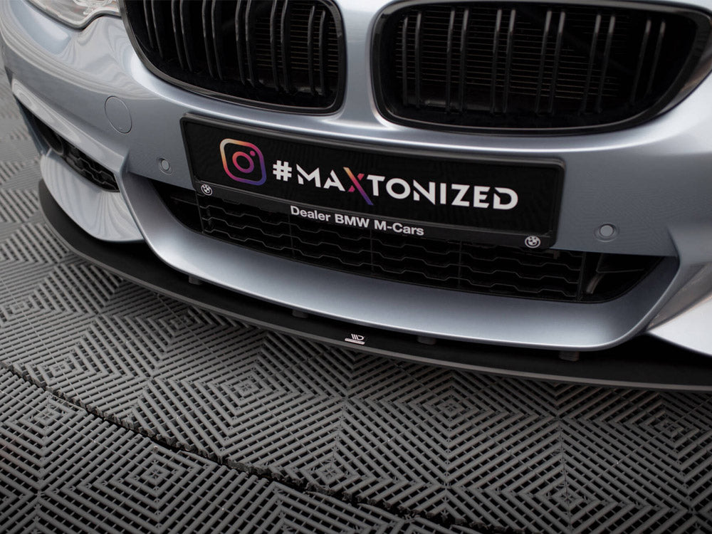 Maxton Design Street PRO Front Splitter BMW 4 Coupe / Gran Coupe / Cabrio M-Pack F32 / F36 / F33 - BM4F32MPACKCNC-FD4B - Image 4