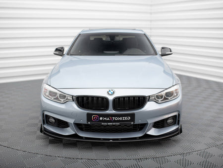 Maxton Design Front Flaps BMW 4 Coupe / Gran Coupe / Cabrio M-Pack F32 / F36 / F33 - BM4F32MPACKCNC-FSF1G - Image 3
