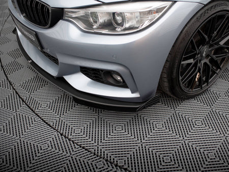 Maxton Design Front Flaps BMW 4 Coupe / Gran Coupe / Cabrio M-Pack F32 / F36 / F33 - BM4F32MPACKCNC-FSF1G - Image 4
