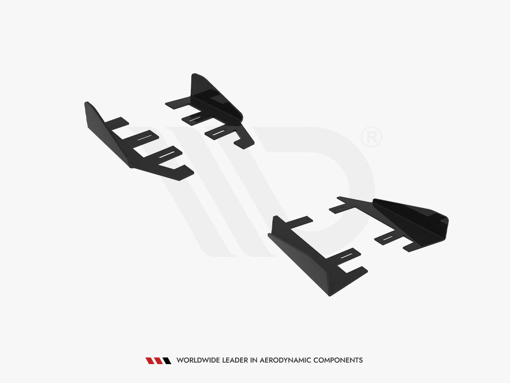 Maxton Design Side Flaps BMW 4 Coupe / Gran Coupe / Cabrio M-Pack F32 / F36 / F33 - BM4F32MPACKCNC-SF1G - Image 5