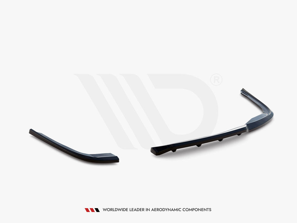 Maxton Design Central Rear Splitter (Vertical Bars) BMW 3 GT F34 Facelift - BM-3-34F-GT-RSD1G+RD1G - Image 6