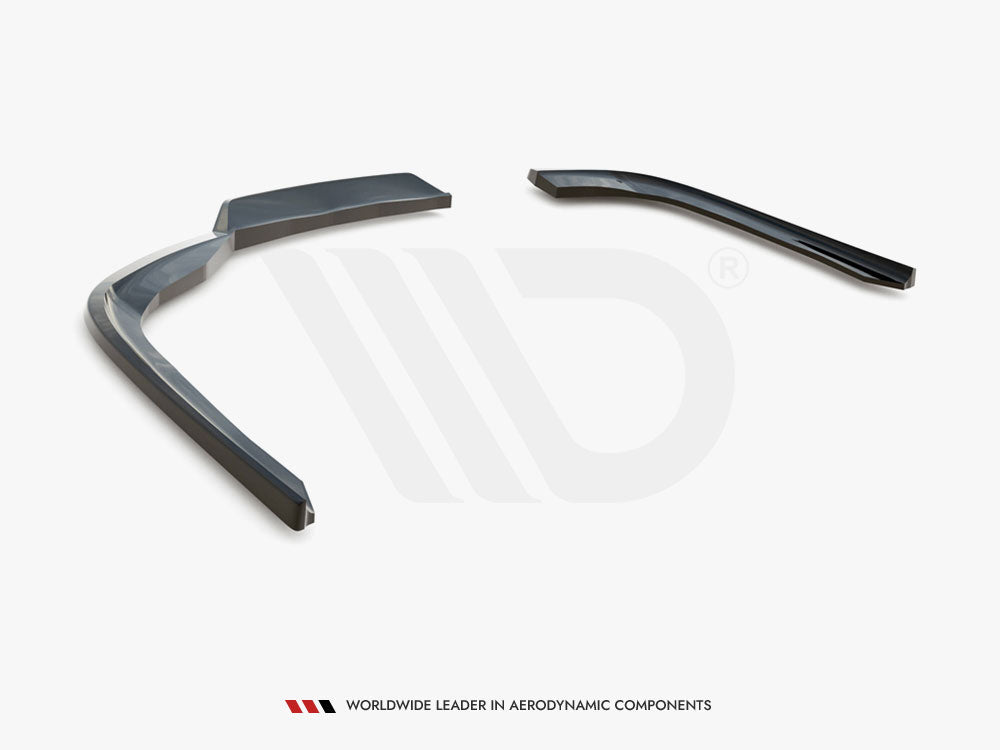 Maxton Design Central Rear Splitter (Vertical Bars) BMW 3 GT F34 Facelift - BM-3-34F-GT-RSD1G+RD1G - Image 7