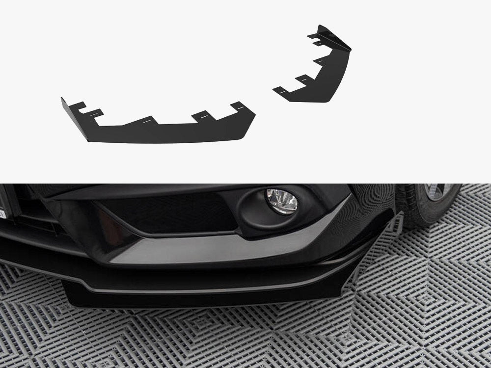 Maxton Design Front Flaps Honda Civic Mk10 - HOCI10CNC-FSF1G - Image 1