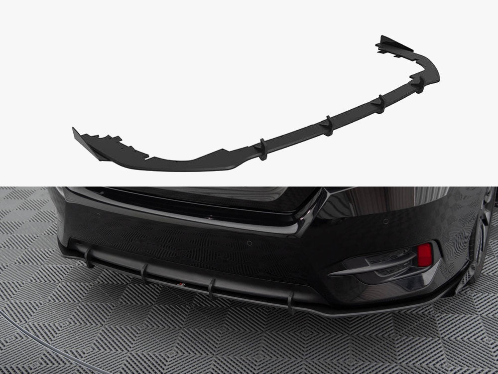 Street PRO Rear Diffuser + Flaps Honda Civic Mk10