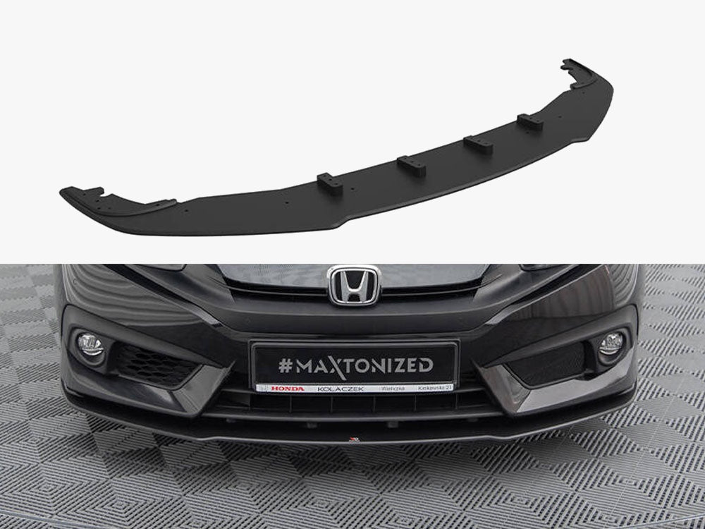 Maxton Design Street PRO Front Splitter Honda Civic Mk10 - HOCI10CNC-FD1B - Image 1