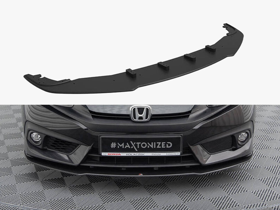 Maxton Design Street PRO Front Splitter Honda Civic Mk10 - HOCI10CNC-FD1B - Image 1