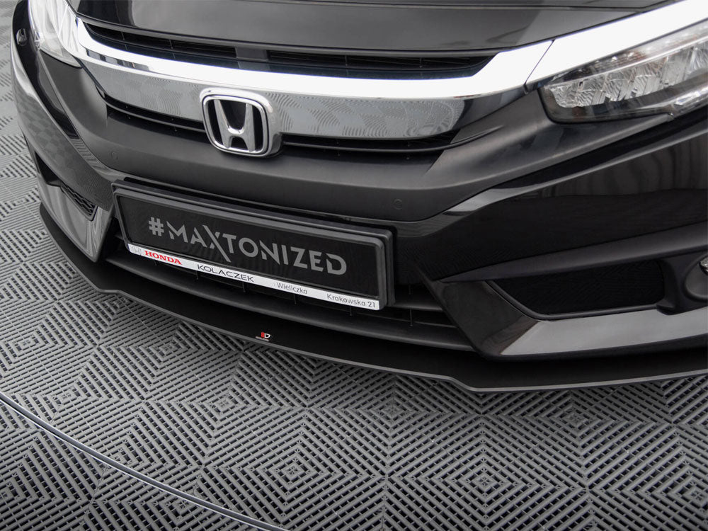 Maxton Design Street PRO Front Splitter Honda Civic Mk10 - HOCI10CNC-FD1B - Image 4