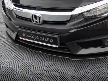 Maxton Design Street PRO Front Splitter Honda Civic Mk10 - HOCI10CNC-FD1B - Image 4