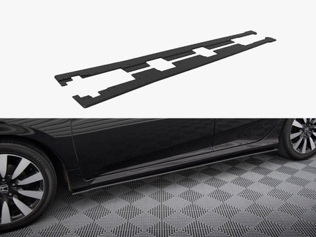 Maxton Design Street PRO Side Skirts Diffusers Honda Civic Mk10 - HOCI10CNC-SD1B - Image 1