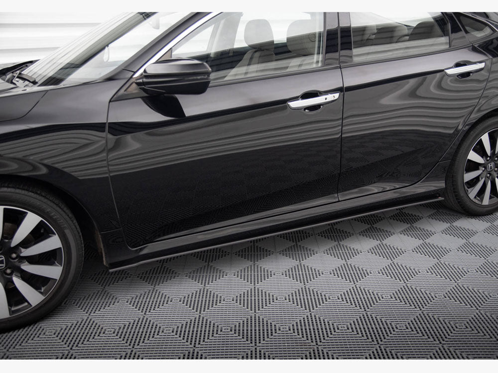 Maxton Design Street PRO Side Skirts Diffusers Honda Civic Mk10 - HOCI10CNC-SD1B - Image 3