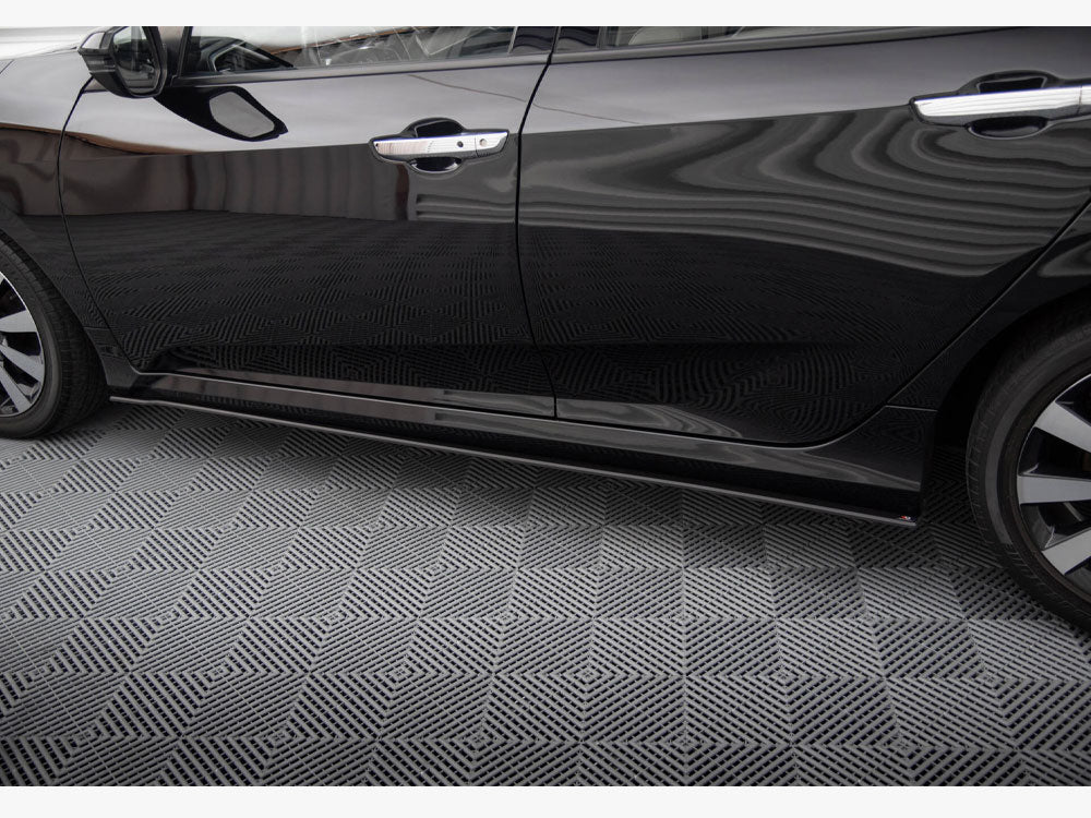 Maxton Design Street PRO Side Skirts Diffusers Honda Civic Mk10 - HOCI10CNC-SD1B - Image 4