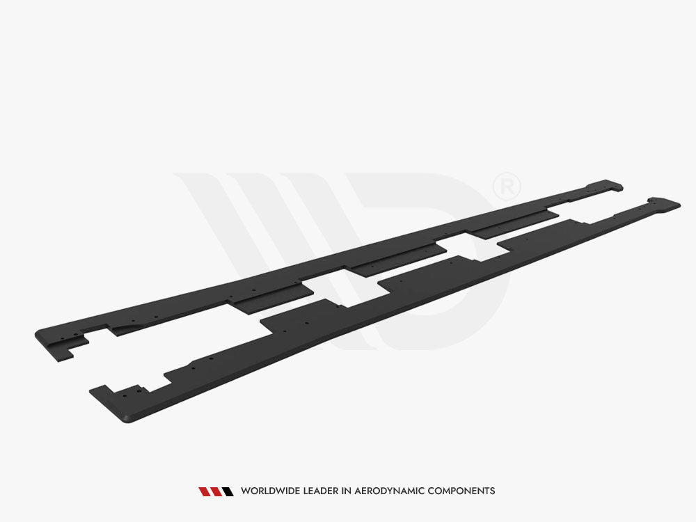 Maxton Design Street PRO Side Skirts Diffusers Honda Civic Mk10 - HOCI10CNC-SD1B - Image 5