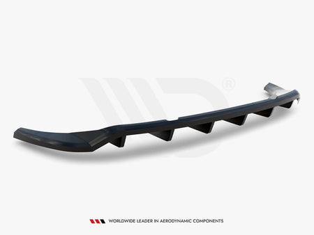 Maxton Design Central Rear Splitter (Vertical Bars) Audi Q3 Sportback F3 - AU-Q3-2-SB-RD1G+RD2G - Image 5