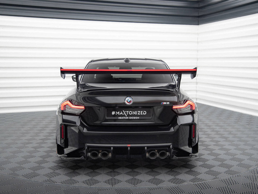 Maxton Design Carbon Fiber Spoiler + LED Light BMW M2 G87 / M240i / 2 M-Pack / 2 Standard G42 - CF-BM-M2-G87-WING5-245-P+LED - Image 8