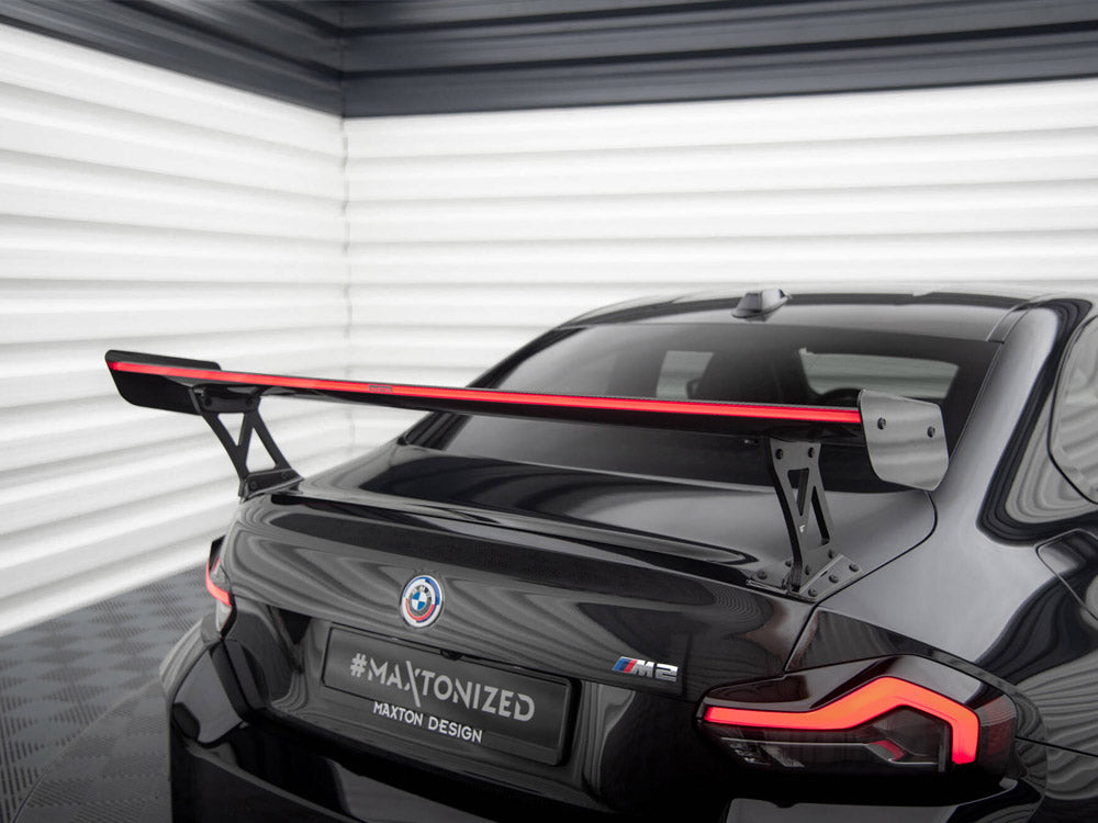 Maxton Design Carbon Fiber Spoiler + LED Light BMW M2 G87 / M240i / 2 M-Pack / 2 Standard G42 - CF-BM-M2-G87-WING5-245-P+LED - Image 10