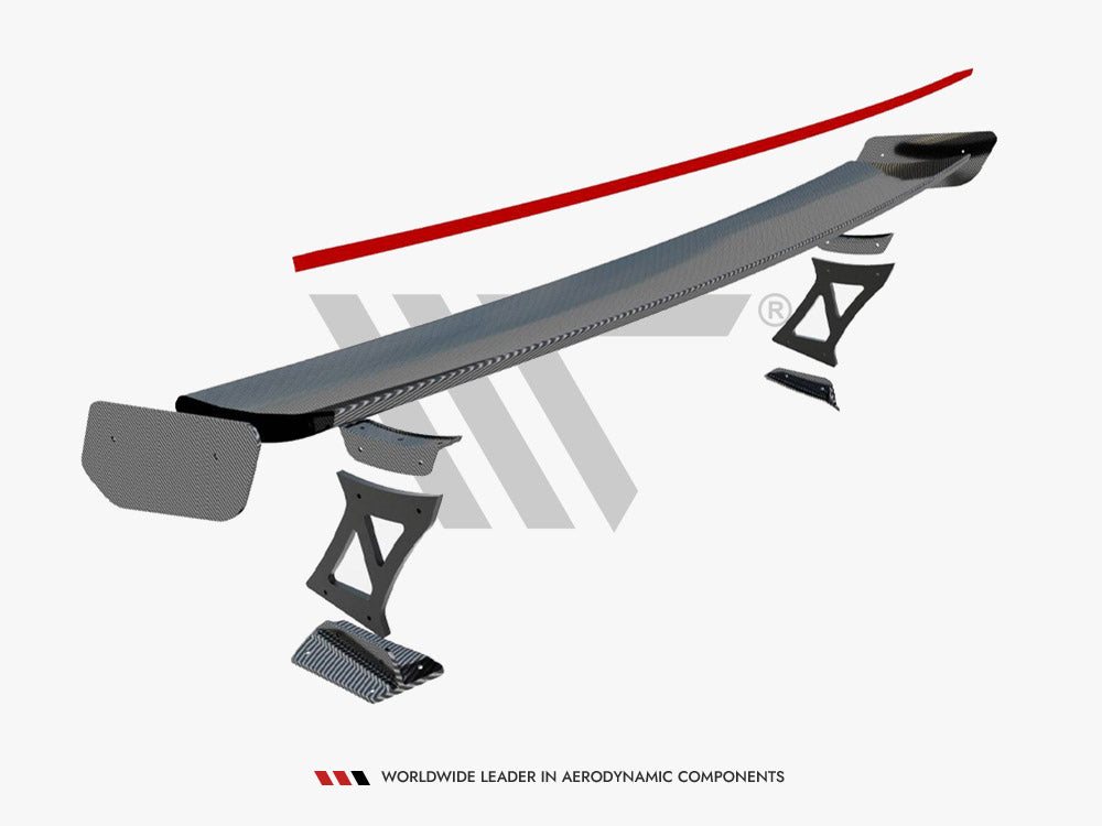 Maxton Design Carbon Fiber Spoiler + LED Light BMW M2 G87 / M240i / 2 M-Pack / 2 Standard G42 - CF-BM-M2-G87-WING5-245-P+LED - Image 21