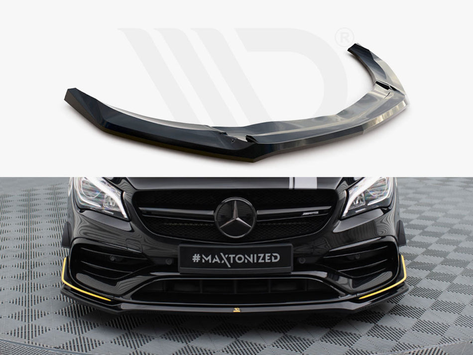 MAXTON DESIGN Front Splitter V.3 Mercedes-AMG CLA 45 Aero C117 Facelift