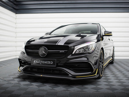 Maxton Design Front Splitter V.3 Mercedes-AMG CLA 45 Aero C117 Facelift - ME-CLA-117-45-AMG-AERO-FD1G - Image 2