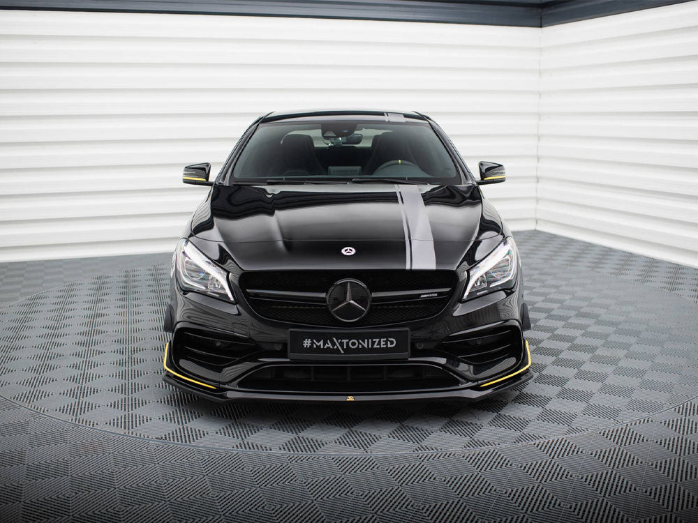 Maxton Design Front Splitter V.3 Mercedes-AMG CLA 45 Aero C117 Facelift - ME-CLA-117-45-AMG-AERO-FD1G - Image 3