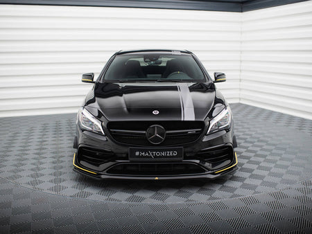 Maxton Design Front Splitter V.3 Mercedes-AMG CLA 45 Aero C117 Facelift - ME-CLA-117-45-AMG-AERO-FD1G - Image 3