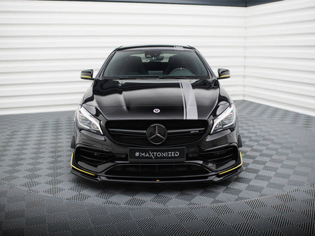 Maxton Design Front Splitter V.4 Mercedes-AMG CLA 45 Aero C117 Facelift - ME-CLA-117-45-AMG-AERO-FD2G - Image 3