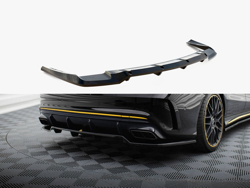 Rear Splitter (Vertical Bars) Mercedes-AMG CLA 45 C117 Facelift
