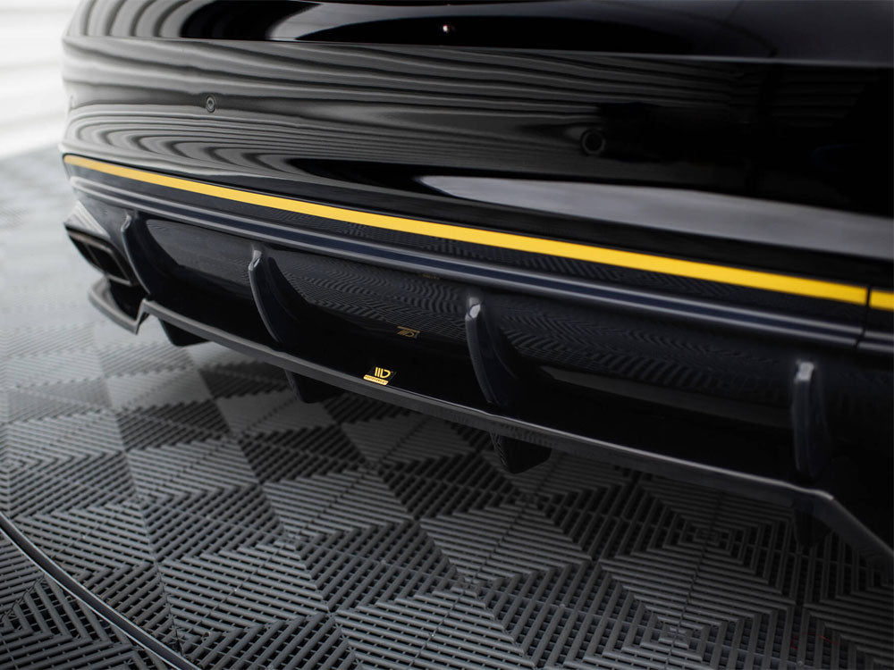 Maxton Design Rear Splitter (Vertical Bars) Mercedes-AMG CLA 45 C117 Facelift - ME-CLA-117-45-AMG-AERO-RD1G+RD2G - Image 3