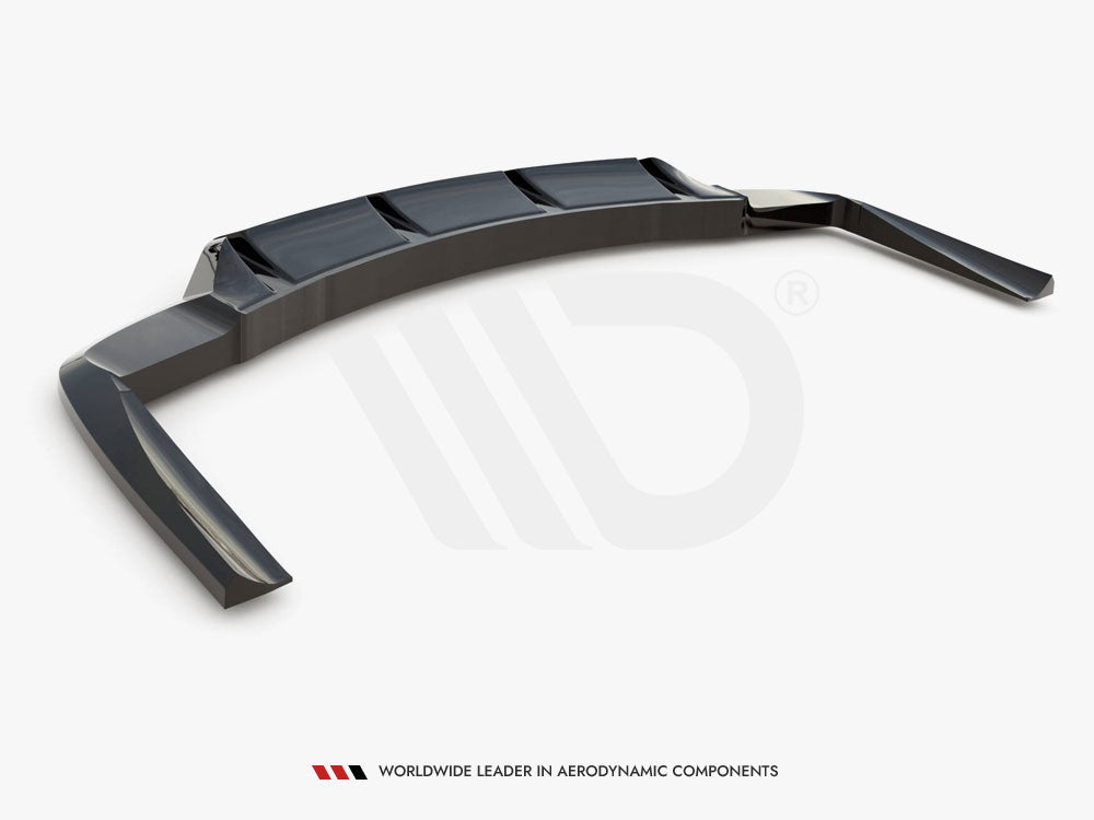 Maxton Design Rear Splitter (Vertical Bars) Mercedes-AMG CLA 45 C117 Facelift - ME-CLA-117-45-AMG-AERO-RD1G+RD2G - Image 7