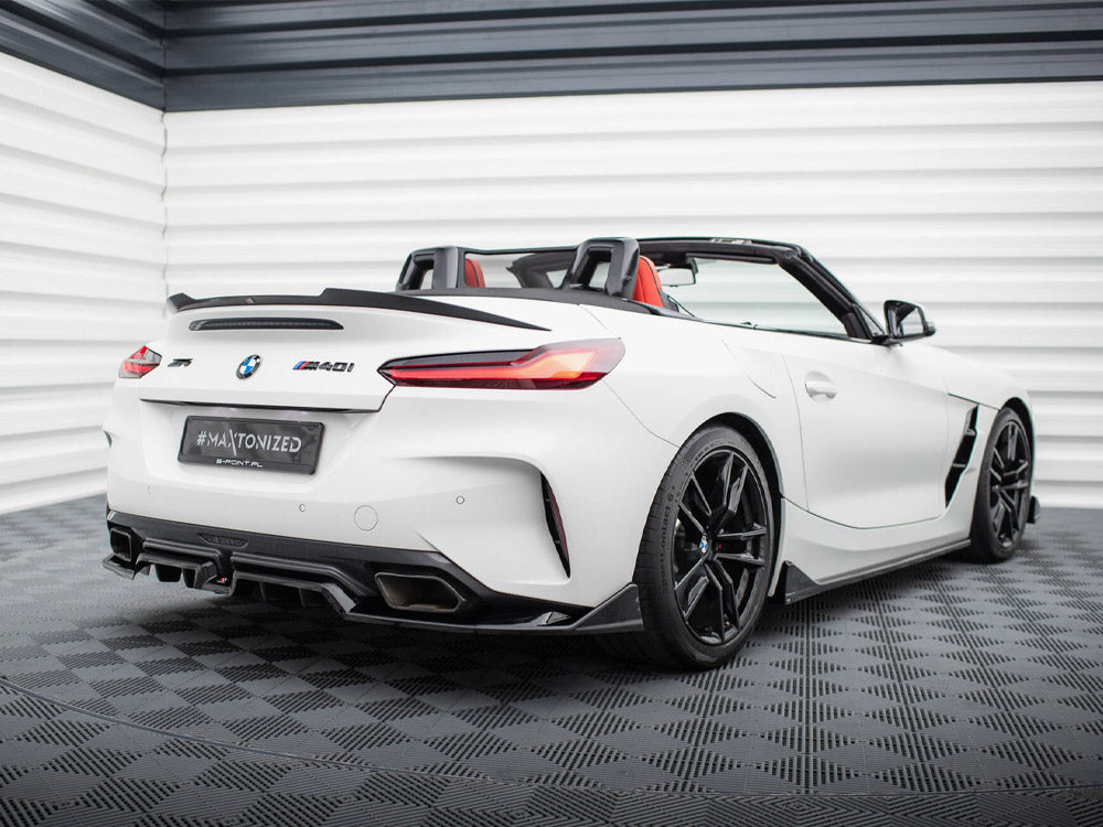 Maxton Design Central Rear Splitter (Vertical Bars) BMW Z4 M40i G29 - BM-Z4-29F-M-RD1G+RD2G - Image 2