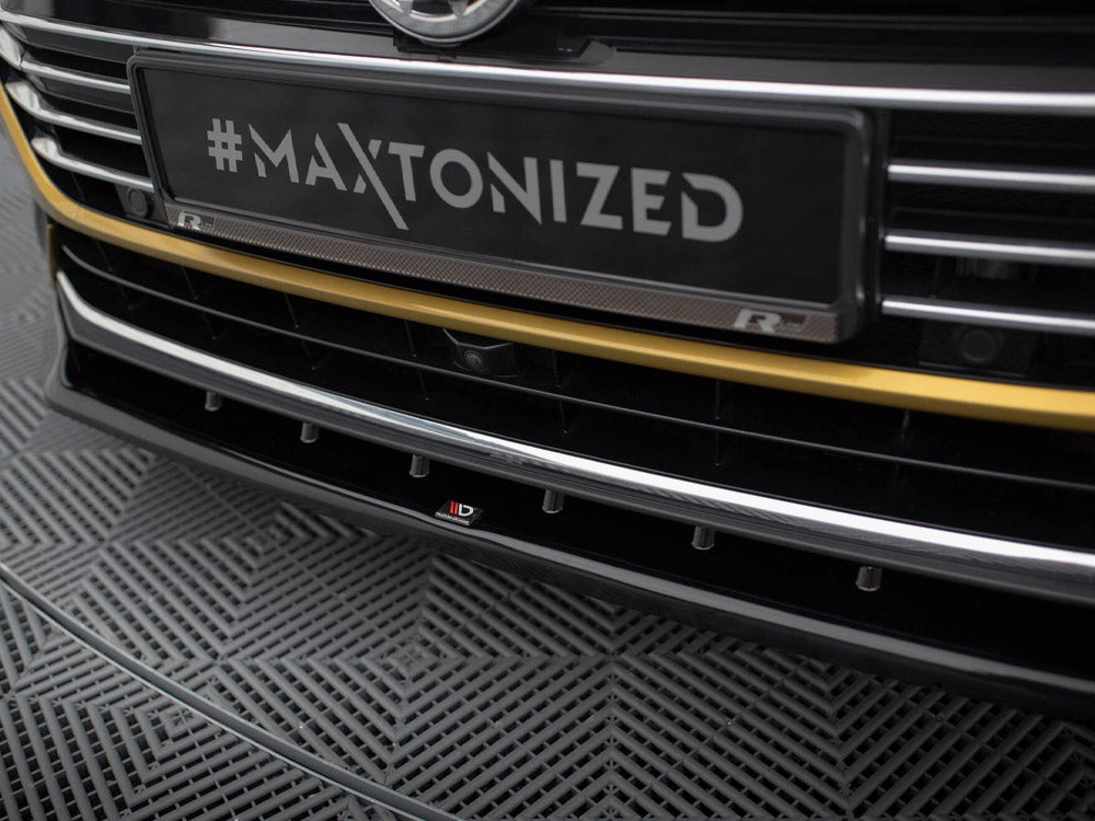 Front Splitter V.2 VW Arteon R-Line - Carbon Look
