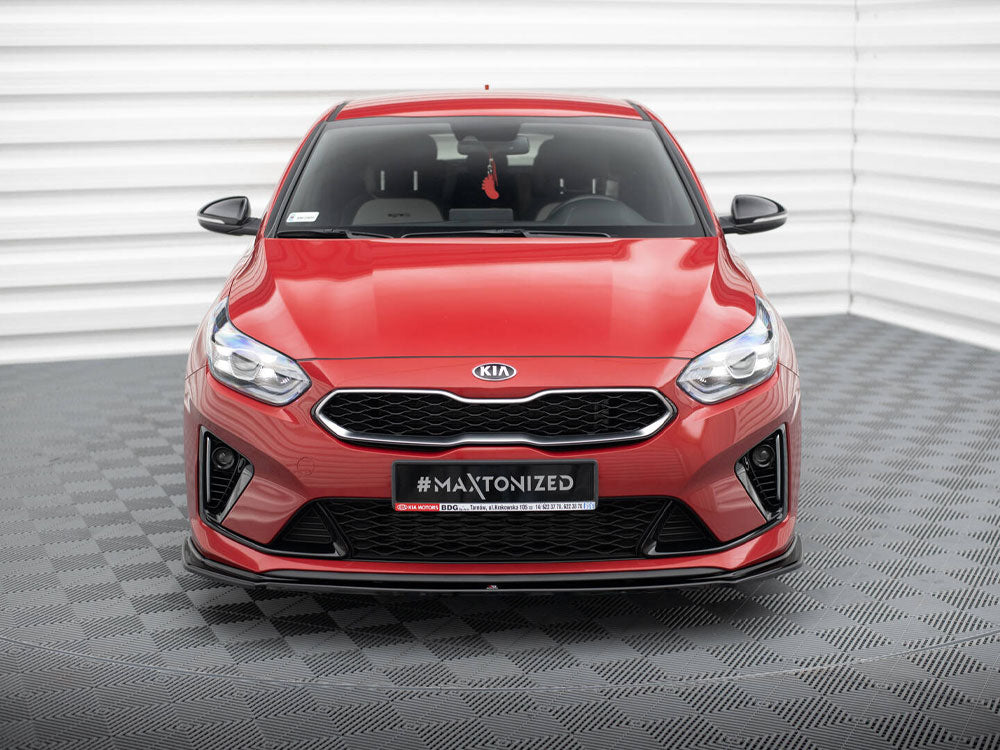 Maxton Design Front Splitter V.1 Kia Ceed GT / GT-Line Mk3 / ProCeed Mk1 - KI-CE-3-PRO-GT-FD1G - Image 3