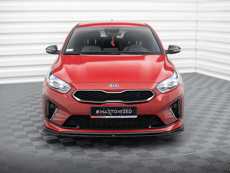 Maxton Design Front Splitter V.1 Kia Ceed GT / GT-Line Mk3 / ProCeed Mk1 - KI-CE-3-PRO-GT-FD1G - Image 3