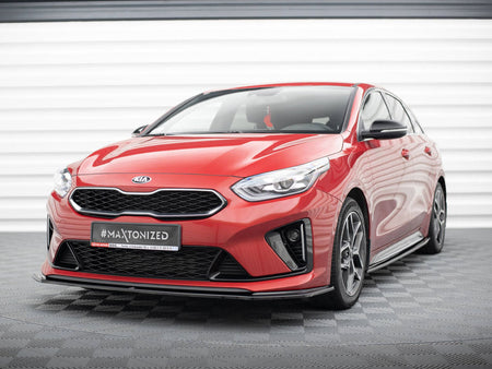 Maxton Design Front Splitter V.3 Kia Ceed GT / GT-Line Mk3 / ProCeed Mk1 - KI-CE-3-PRO-GT-FD3G - Image 2