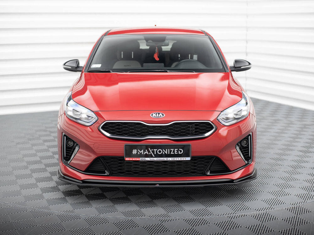 Maxton Design Front Splitter V.3 Kia Ceed GT / GT-Line Mk3 / ProCeed Mk1 - KI-CE-3-PRO-GT-FD3G - Image 3