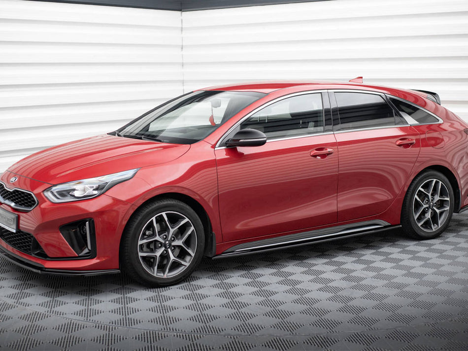 Maxton Design Side Skirts Diffusers Kia Ceed GT / GT-Line Mk3 / ProCeed Mk1 - KI-CE-3-PRO-GT-SD1G - Image 2