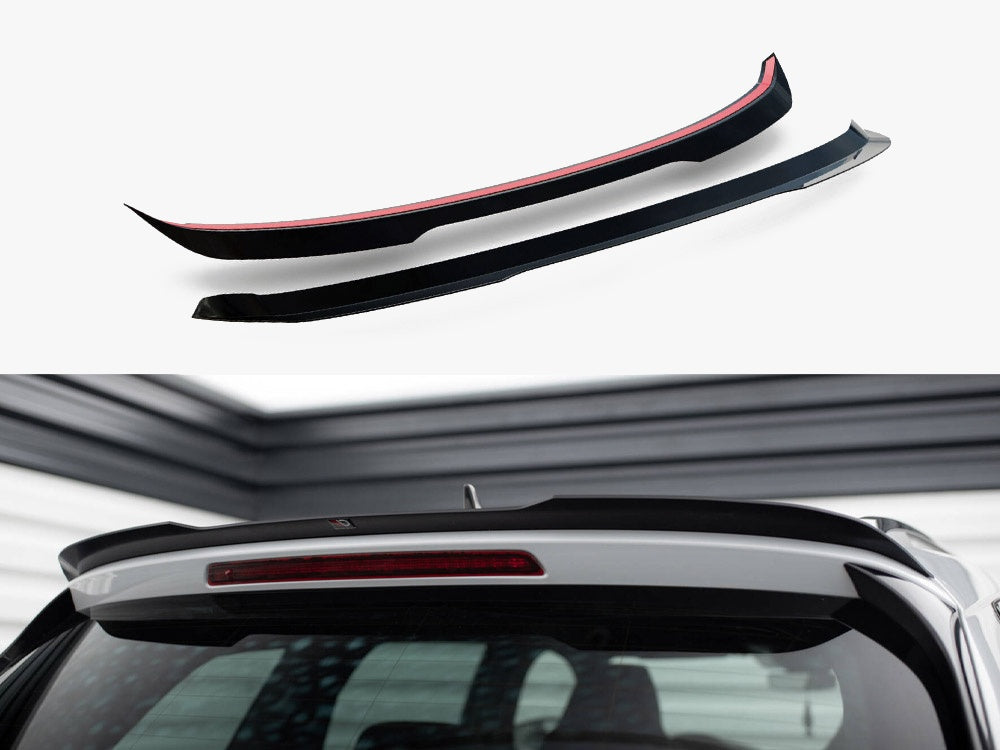 Spoiler CAP V.1 Skoda Kodiaq Mk1 Sportline / RS - Carbon Look