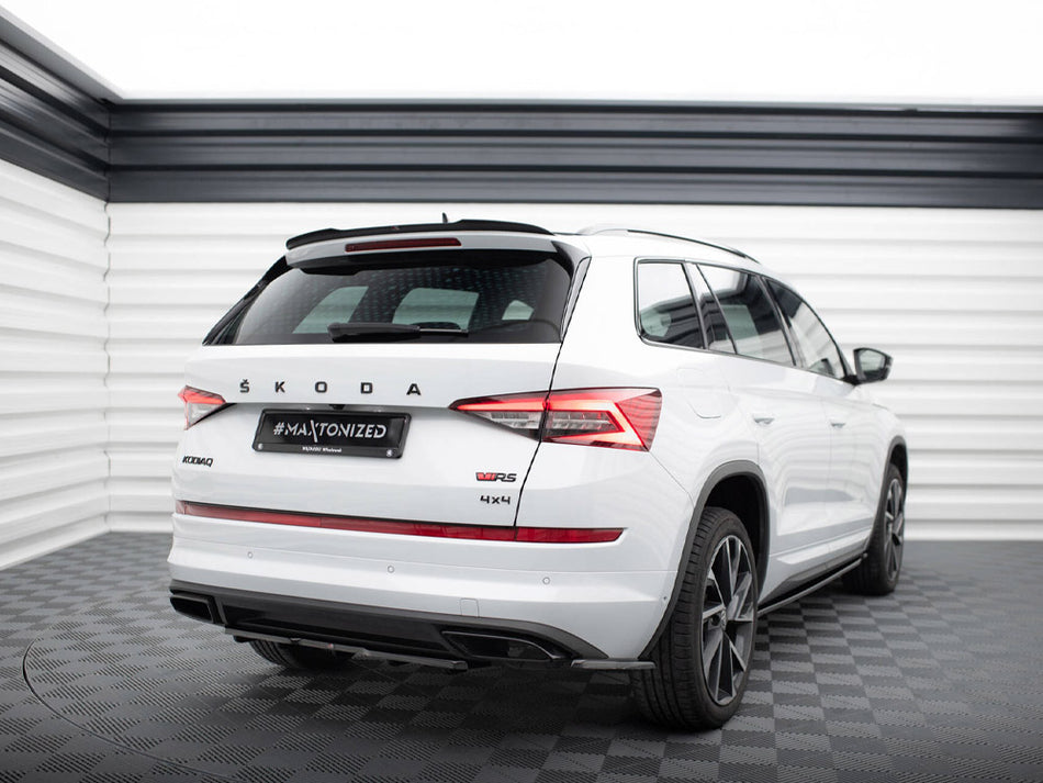 Spoiler CAP V.2 Skoda Kodiaq Mk1 Sportline / RS - Carbon Look