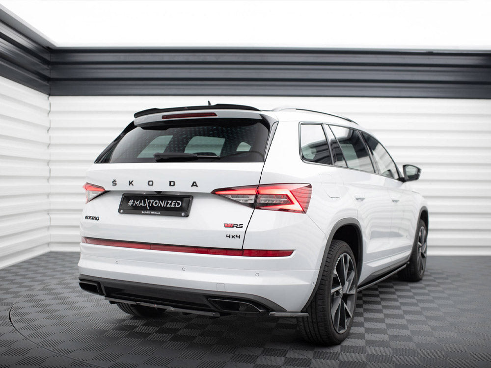 Maxton Design Rear Side Splitters Skoda Kodiaq Mk1 Sportline (version with mudflaps) - SK-KO-1-SL-RSD1G - Image 2