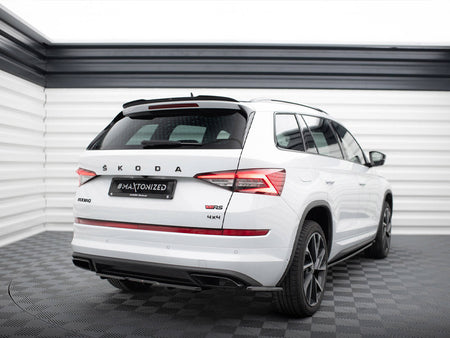 Maxton Design Rear Side Splitters Skoda Kodiaq Mk1 Sportline (version with mudflaps) - SK-KO-1-SL-RSD1G - Image 2