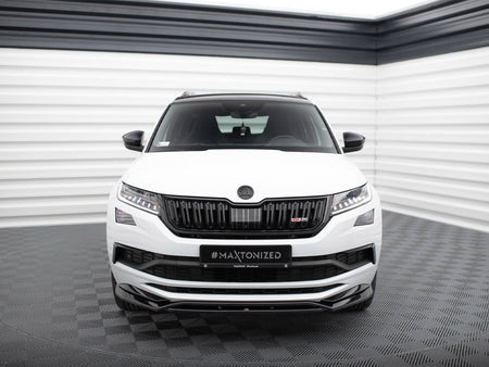 Maxton Design Front Splitter Skoda Kodiaq Mk1 Sportline / RS - SK-KO-1-SL-FD1G+FD1RG - Image 3