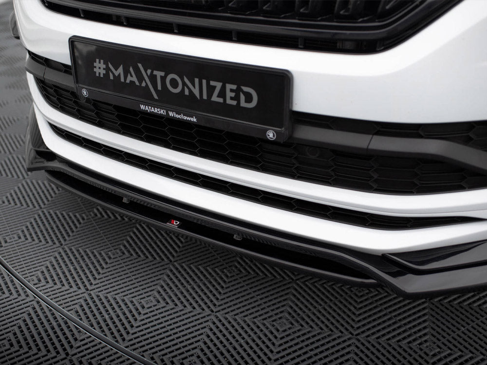 Maxton Design Front Splitter Skoda Kodiaq Mk1 Sportline / RS - SK-KO-1-SL-FD1G+FD1RG - Image 4